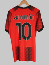AC Milan Home Shirt Player Issue 2023/24 BNWT Rafa Leao 10 (L)