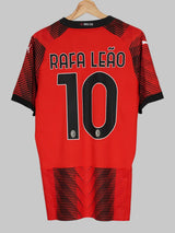 AC Milan Home Shirt Player Issue 2023/24 BNWT Rafa Leao 10 (M)