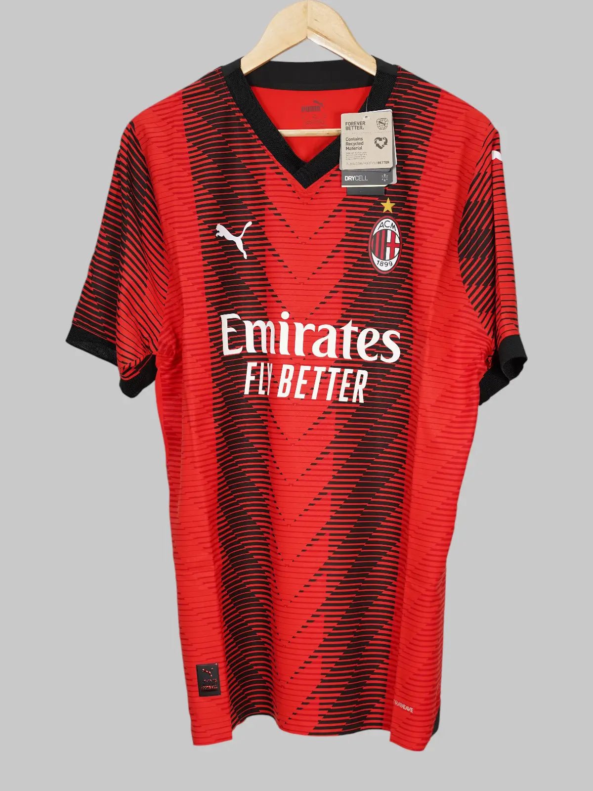 AC Milan Home Shirt Player Issue 2023/24 BNWT Rafa Leao 10 (XL)