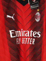 AC Milan Home Shirt Player Issue 2023/24 BNWT Tomori 23 (S)