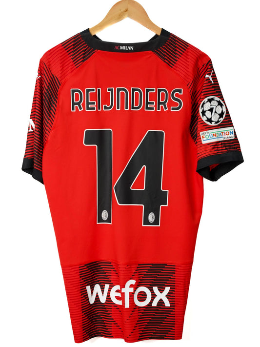 AC Milan Home Shirt Player Issue 2023/24 Reijnders 14 (XL)