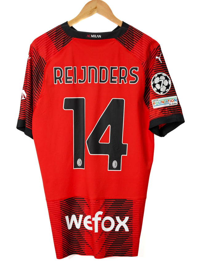 AC Milan Home Shirt Player Issue 2023/24 Reijnders 14 (XL)