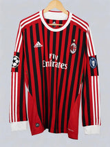 AC Milan L/S Home Shirt 2011/12 Ibrahimovic 11 (XL)