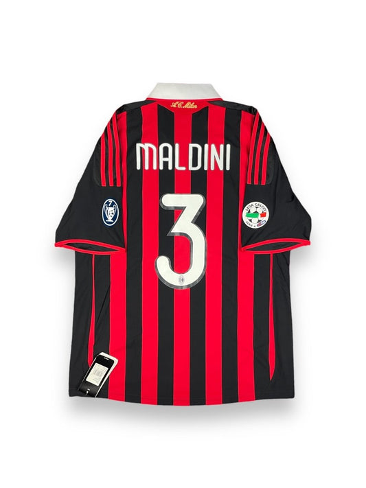 AC Milan Maldini Testimonial Home Shirt 2009/10 Maldini #3 BNWT- 10/10 - L