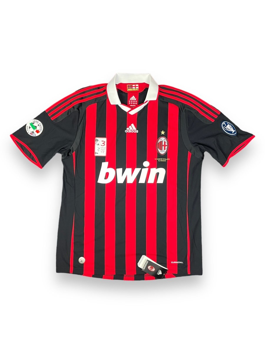 AC Milan Maldini Testimonial Home Shirt 2009/10 Maldini #3 BNWT- 10/10 - L