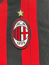 AC Milan Signed Home Shirt 2013/14 Silvestre 26 (L)