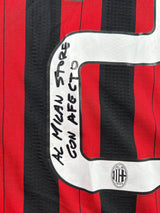 AC Milan Signed Home Shirt 2013/14 Silvestre 26 (L)