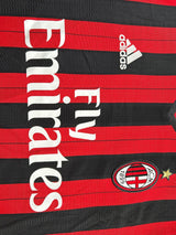 AC Milan Signed Home Shirt 2013/14 Silvestre 26 (L)