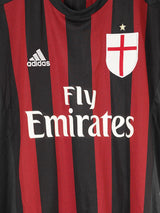 AC Milan Signed Home Shirt 2015/16 El Shaarawy 92 BNWT (XL)