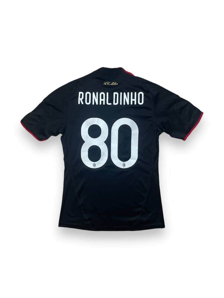 AC Milan Third Shirt 2008/9 Ronaldinho #80 - 9/10 - S