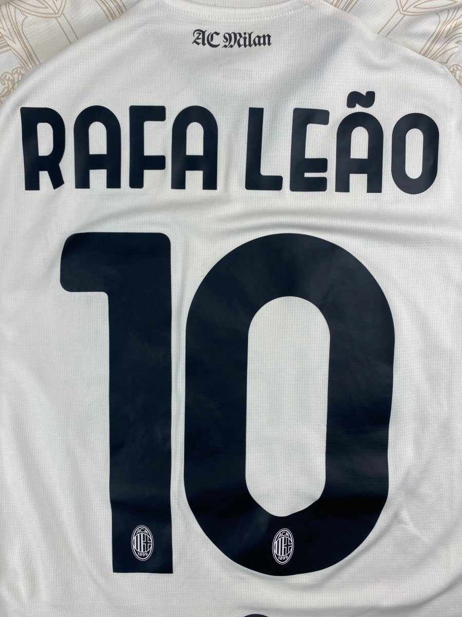 AC Milan x Pleasures Fourth Shirt 2023 - 24 Rafa Leao #10 - 10/10 - S