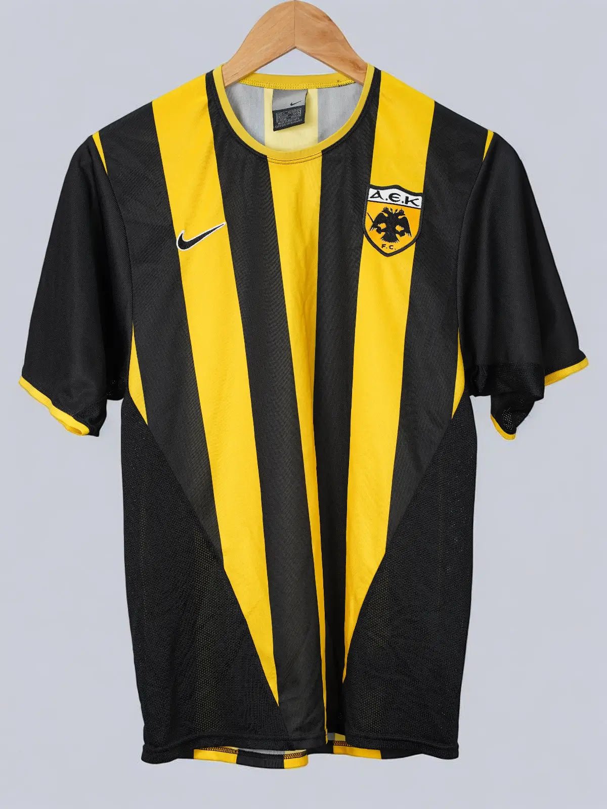 AEK Athens Home Shirt 2002/4 (S)