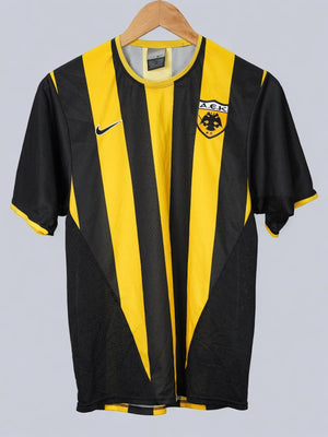 AEK Athens Home Shirt 2002/4 (S)