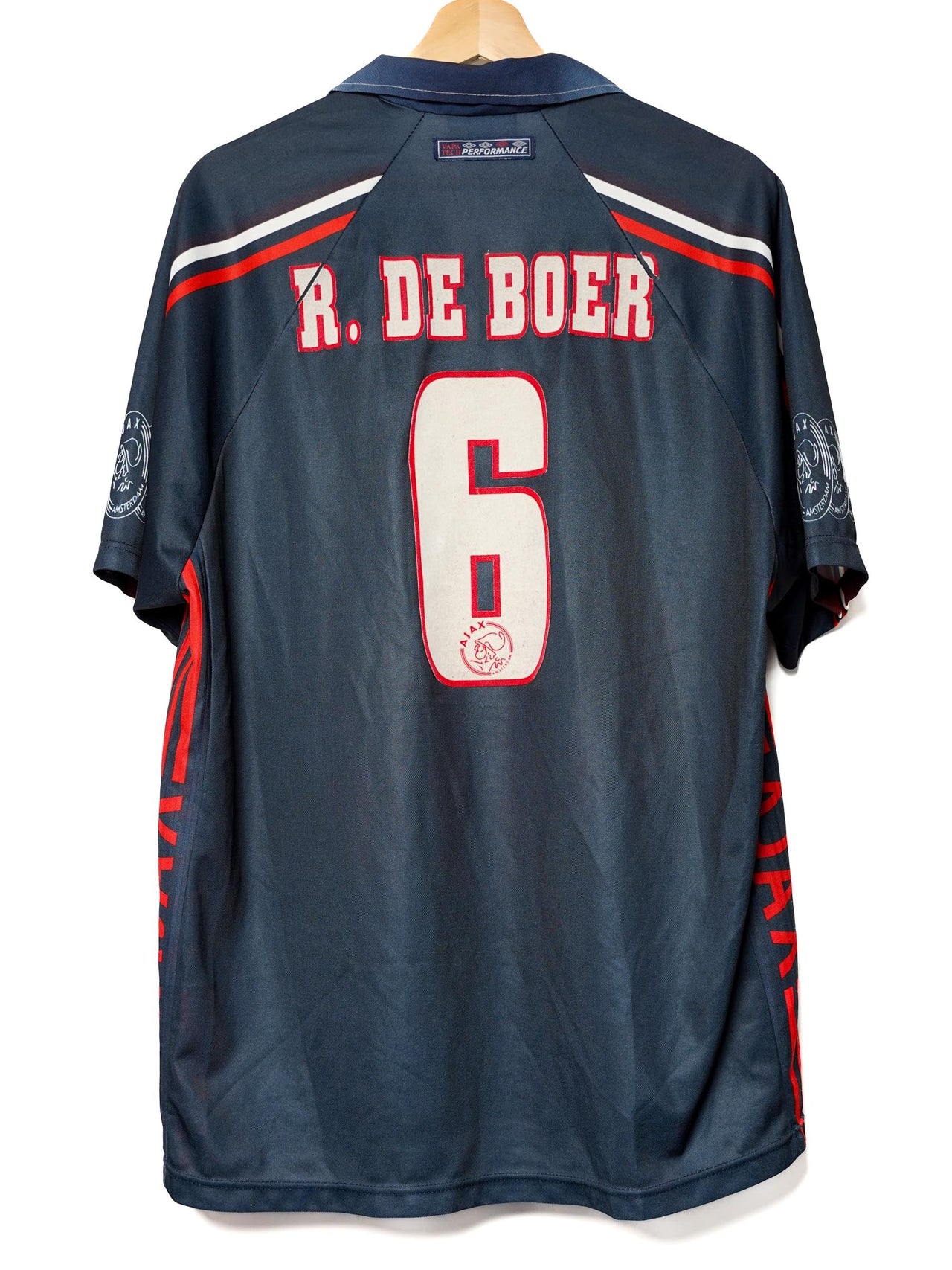 Ajax Away Shirt 1997/98 R. de Boer (XL)