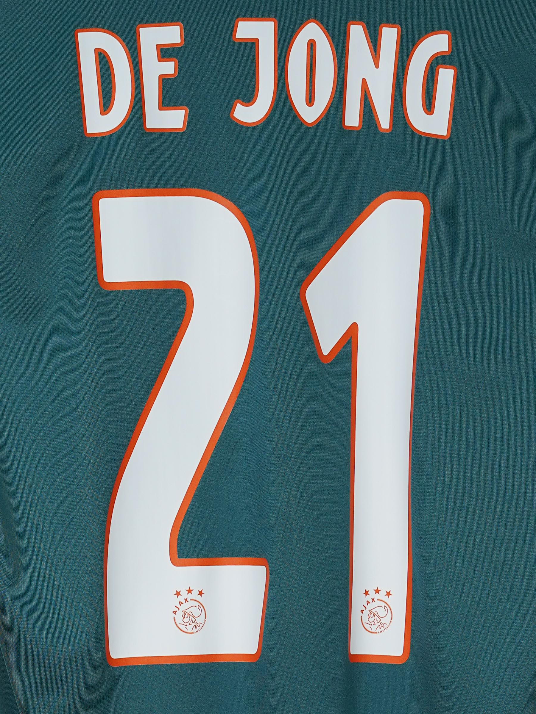Ajax Away Shirt 2019/20 De Jong 21 (S)