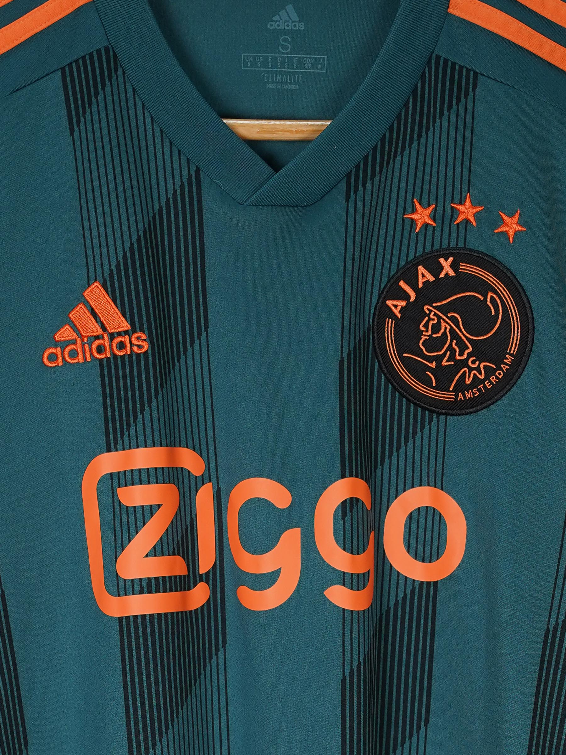 Ajax Away Shirt 2019/20 De Jong 21 (S)