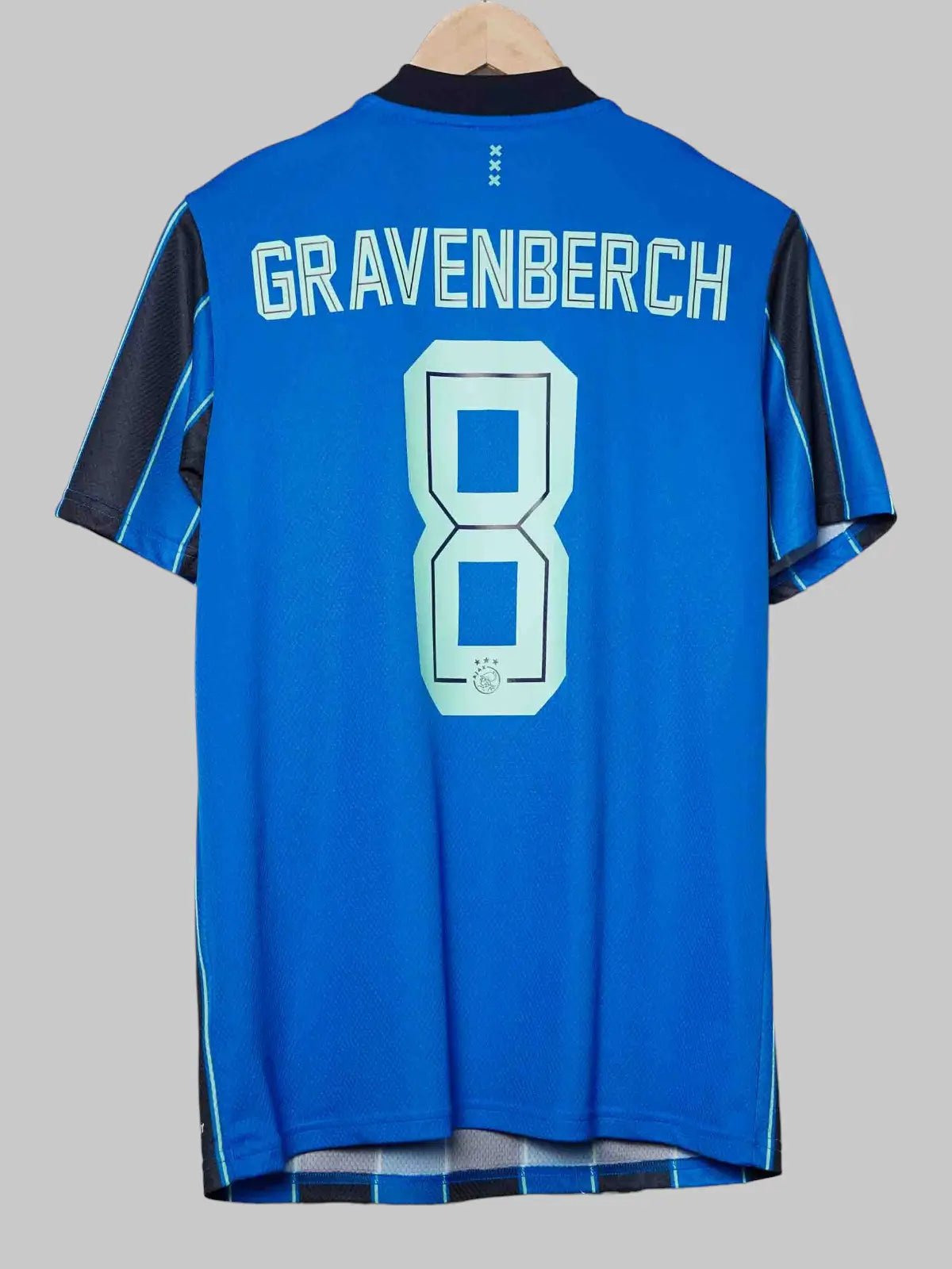 Ajax Away Shirt 2021/22 Gravenberch 8 (S)