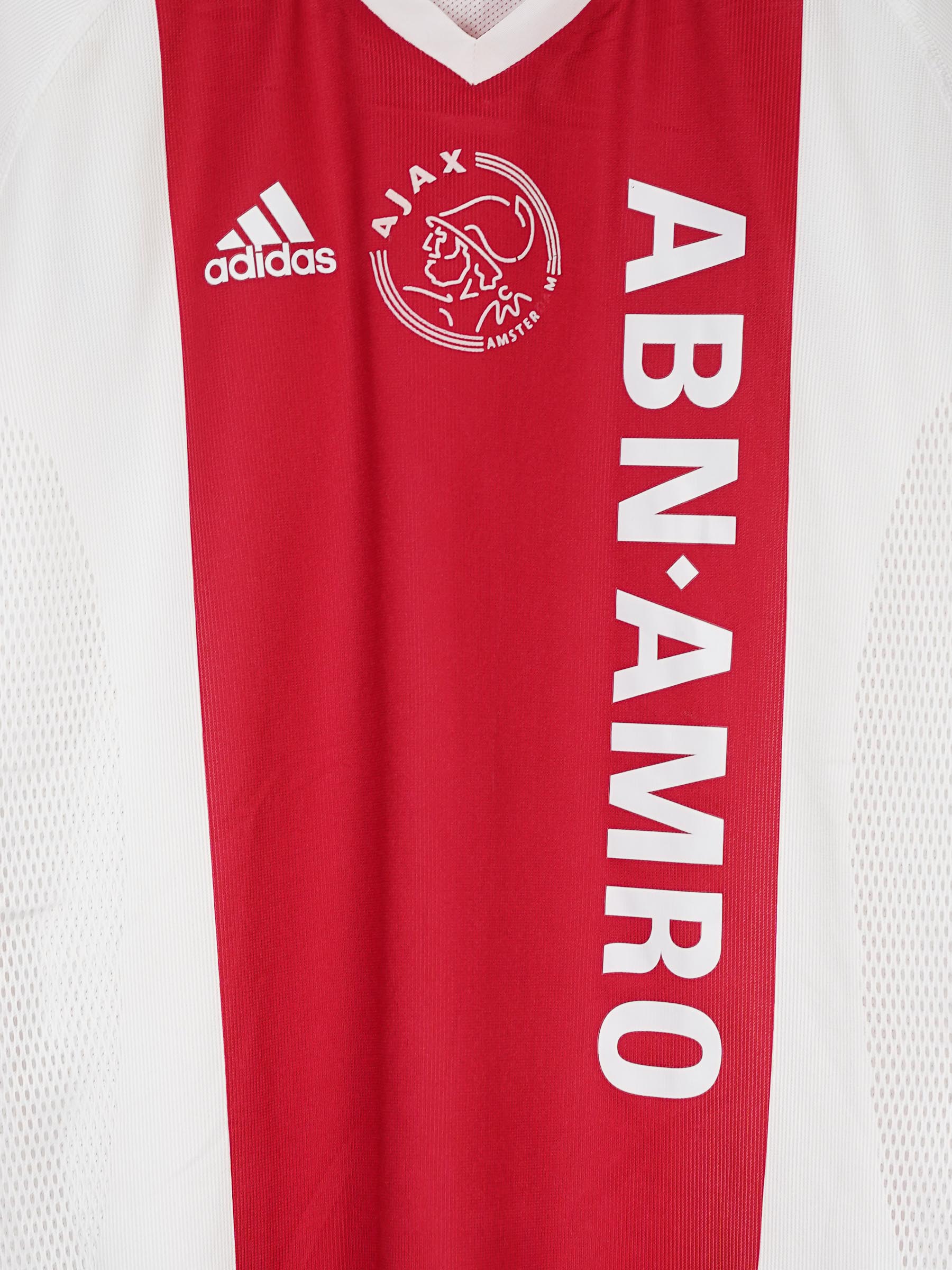 Ajax Home Shirt 2002/3 Ikedia 25 Player issue (L)
