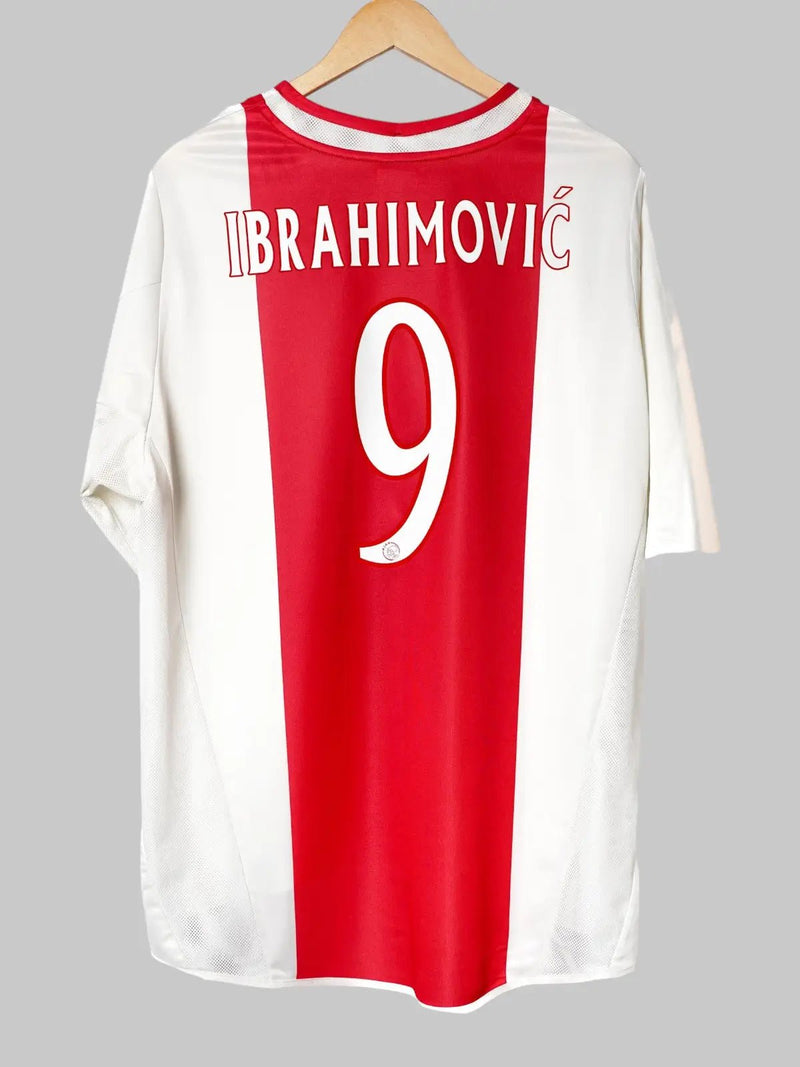 Ajax Home Shirt 2004/5 Ibrahimovic 9 (XXL)