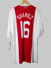 Maglia Ajax Home 2008/9 Suárez #16 BNWT (XL)