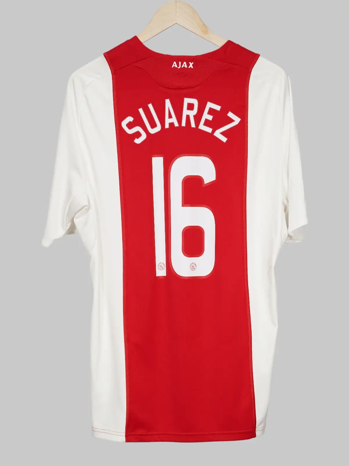 Ajax Home Shirt 2008/9 Suarez 16 (L)