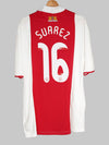 Ajax Home Shirt 2009/10 BNWT Suarez #16 (L)