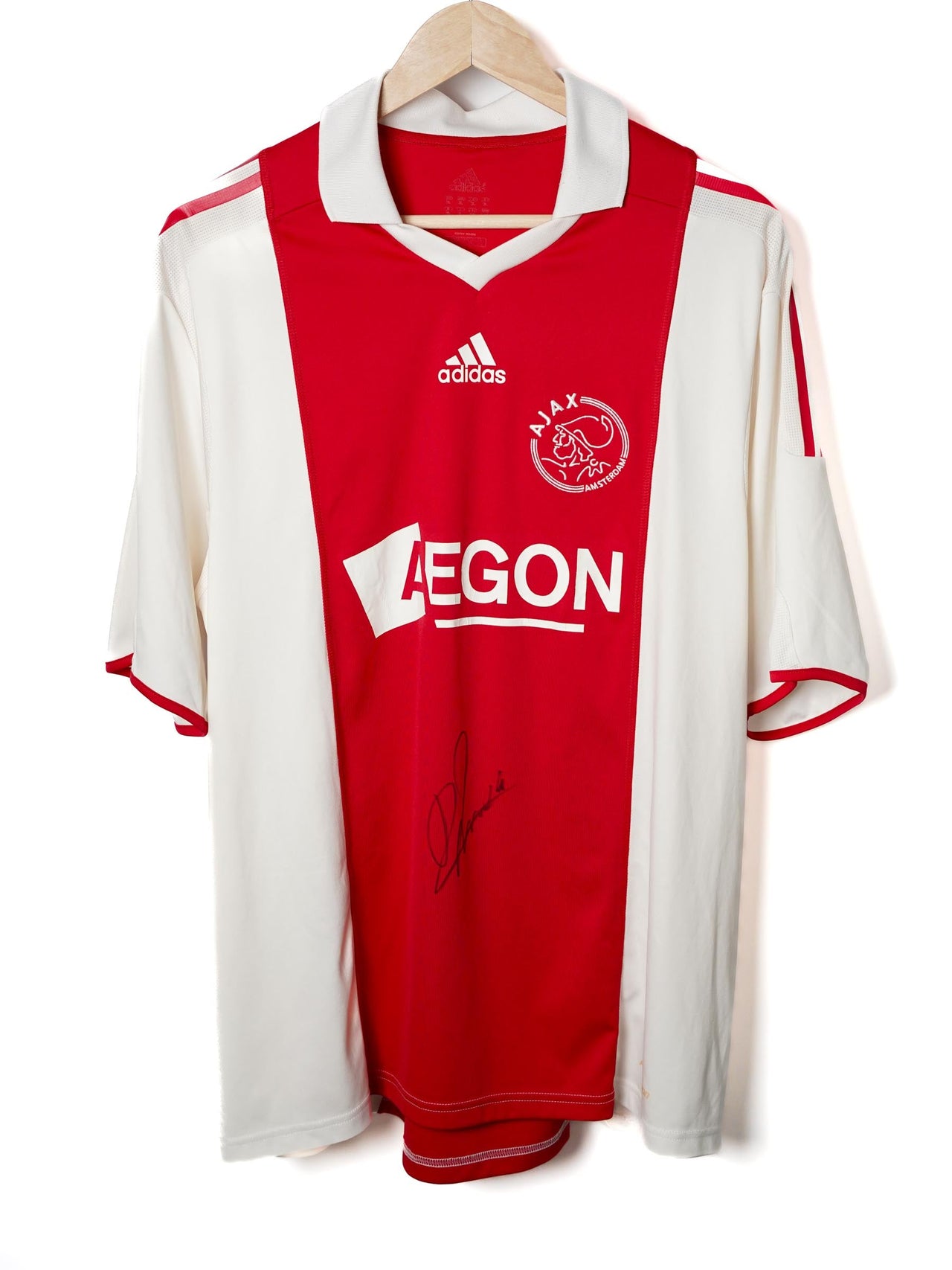 Ajax Home Shirt 2009/10 Signed (XL)