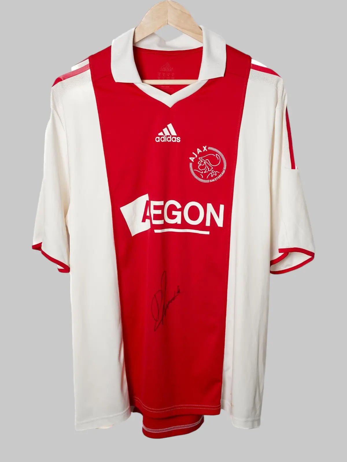 Ajax Home Shirt 2009/10 Signed (XL)