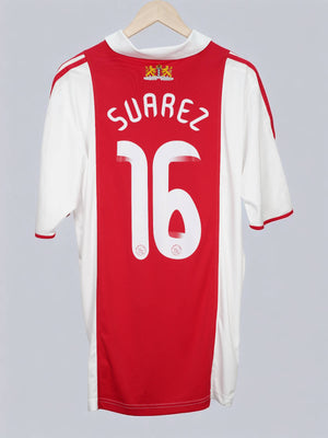 Ajax Home Shirt 2009/10 Suarez 16 (L)