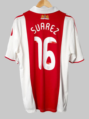 Ajax Home Shirt 2009/10 Suarez 16 (M)