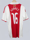 Ajax Home Shirt 2009/10 Suarez #16 (M)
