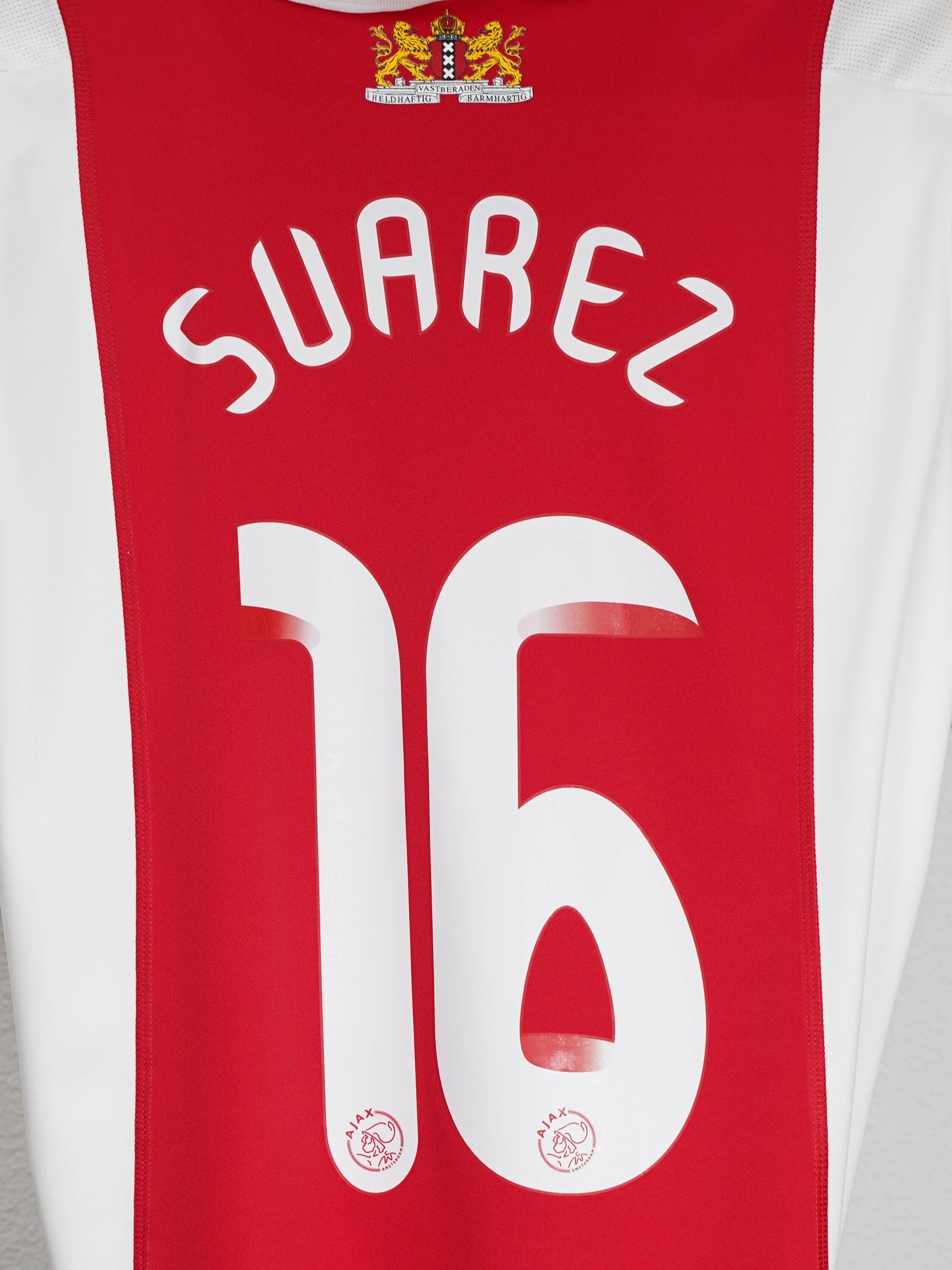 Ajax Home Shirt 2009/10 Suarez 16 (XL Kids)