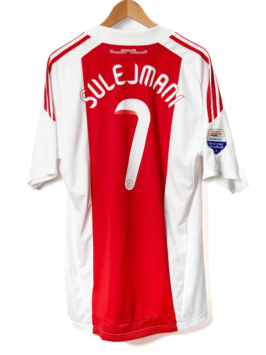 Ajax Home Shirt 2010/11 Sulejmani 7 (L)
