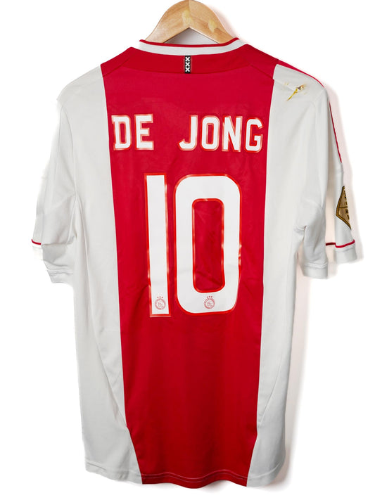 Ajax Home Shirt 2012/13 De Jong 10 (M)