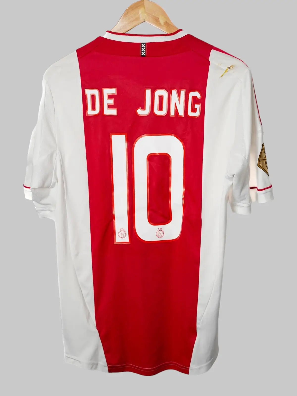 Ajax Home Shirt 2012/13 De Jong 10 (M)
