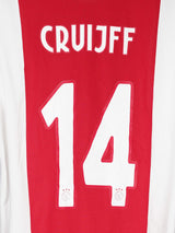 Ajax Home Shirt 2017/18 Cruijff 14 (L)