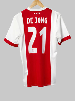 Ajax home Shirt 2017/18 De Jong 21 (S)
