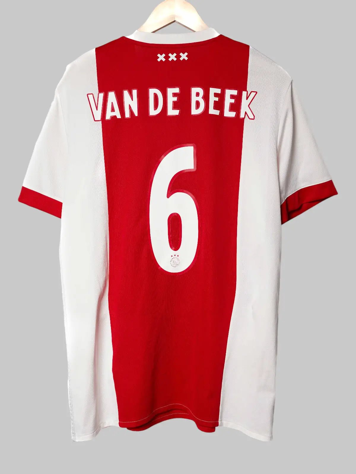 Ajax Home Shirt 2017/18 Van de Beek 6 (L)