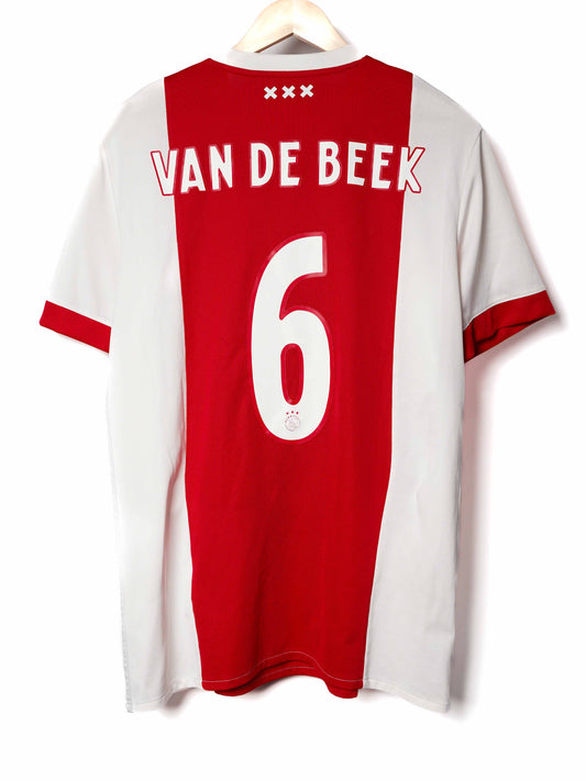 Ajax Home Shirt 2017/18 Van de Beek 6 (L)