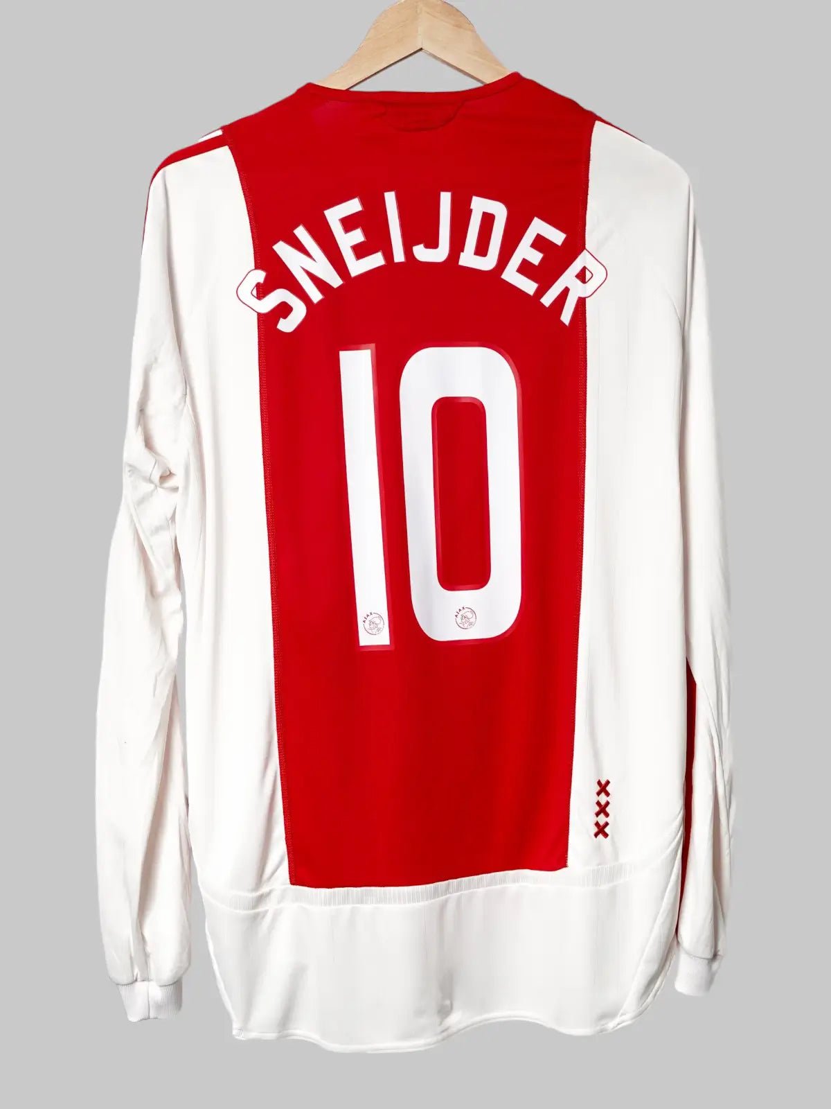 Ajax Home Shirt L/S 2006/7 Sneijder 10 (M)