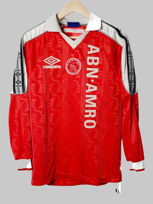 Ajax Trainingsshirt L/S 1998/99 gedragen door speler (S)