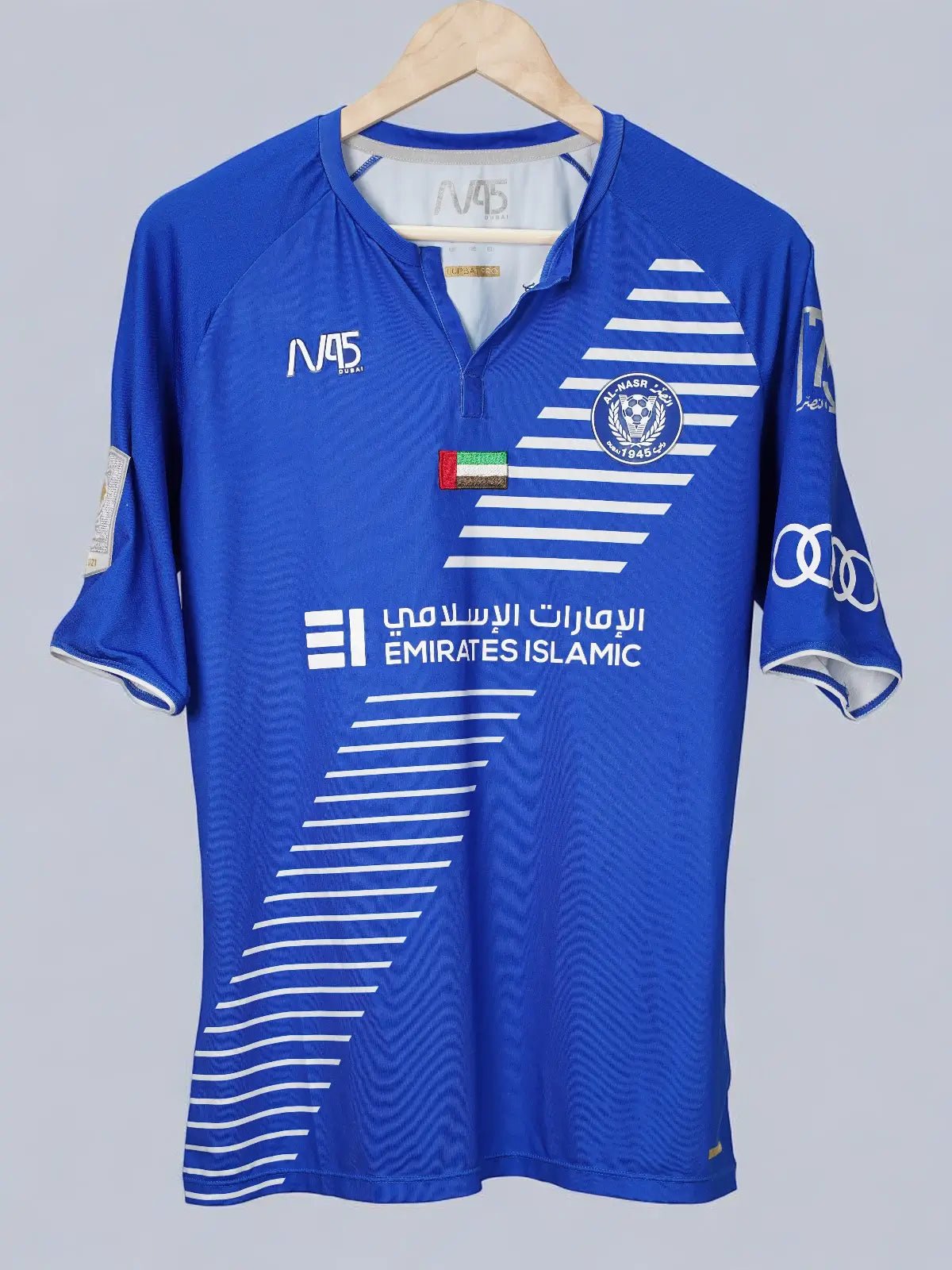 Al Nasr SC Home Shirt 2020/21 Kuwas 17 Match Worn (L)