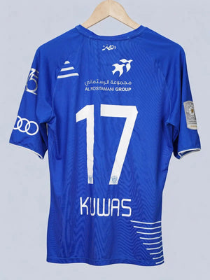 Al Nasr SC Home Shirt 2020/21 Kuwas 17 Match Worn (L)