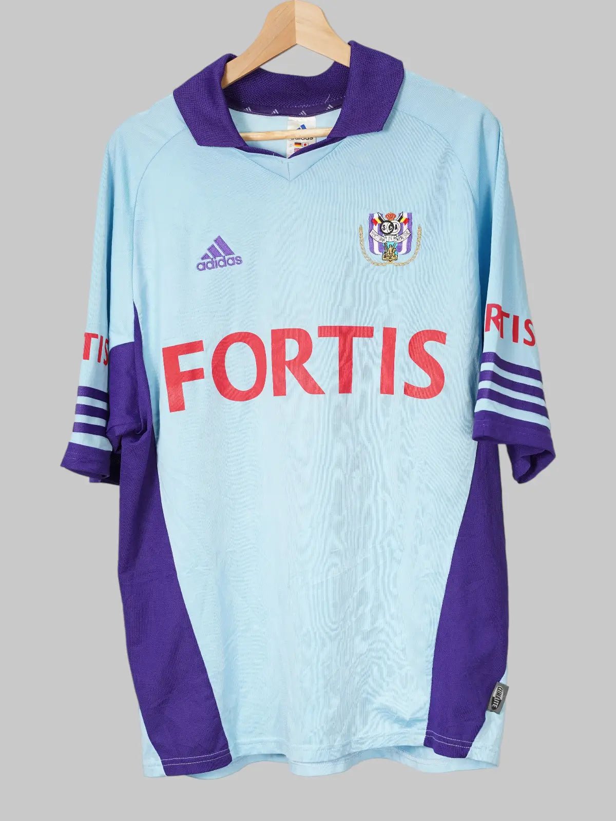 Anderlecht Away Shirt 2001/2 6 Match worn/issued (XXL)