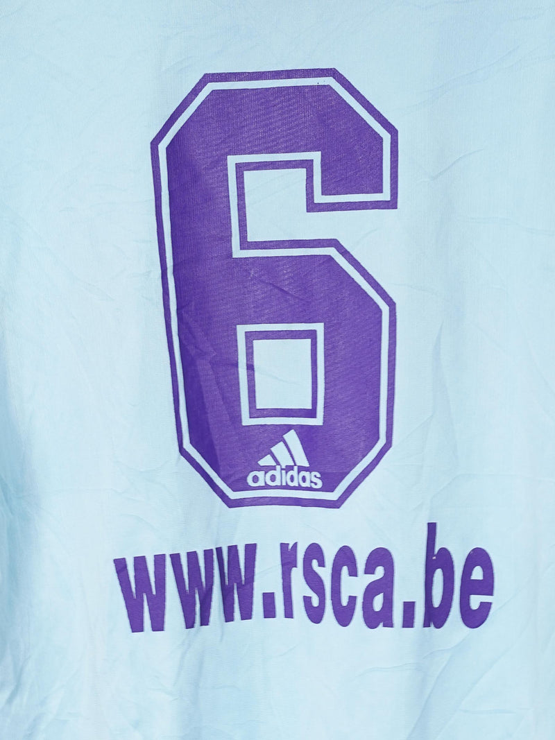 Anderlecht Away Shirt 2001/2 6 Match worn/issued (XXL)