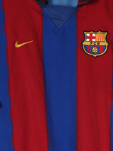 2003/4 Barcelona Ronaldinho #10 Home Shirt (L)