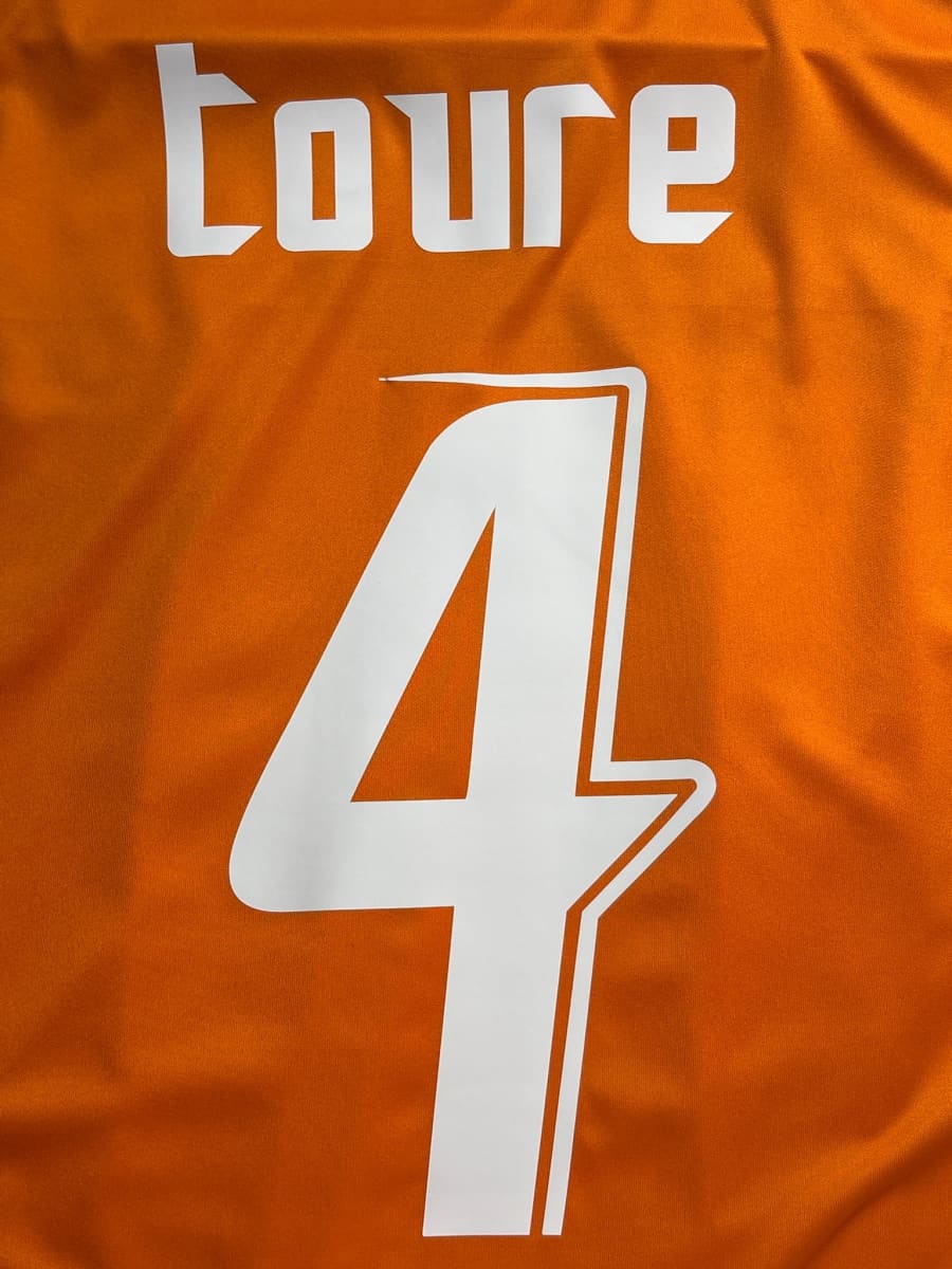2006/07 Ivory Coast Toure #4 Home Shirt (M)