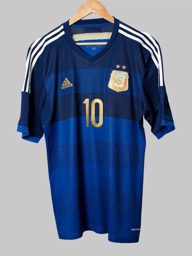 Argentina Away Shirt 2014/15 Messi 10 (L)