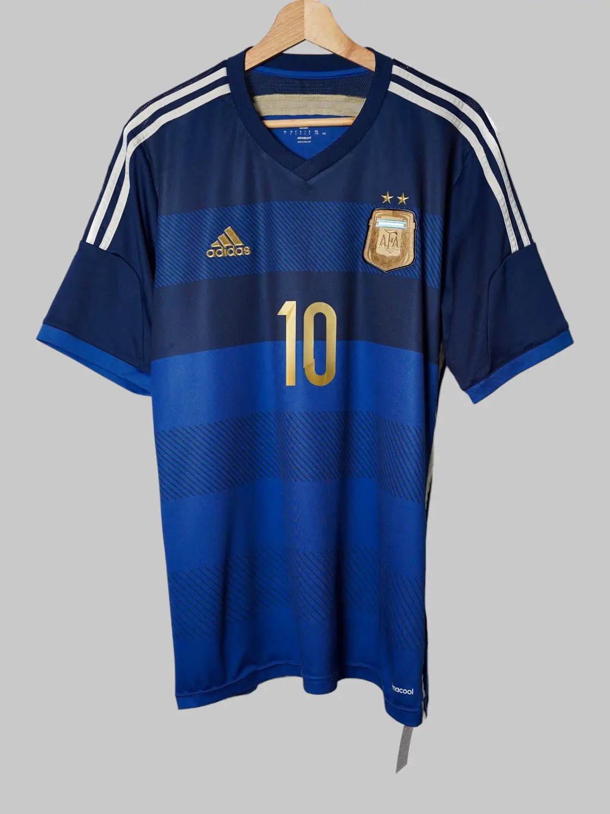Argentina Away Shirt 2014/15 Messi 10 (L)