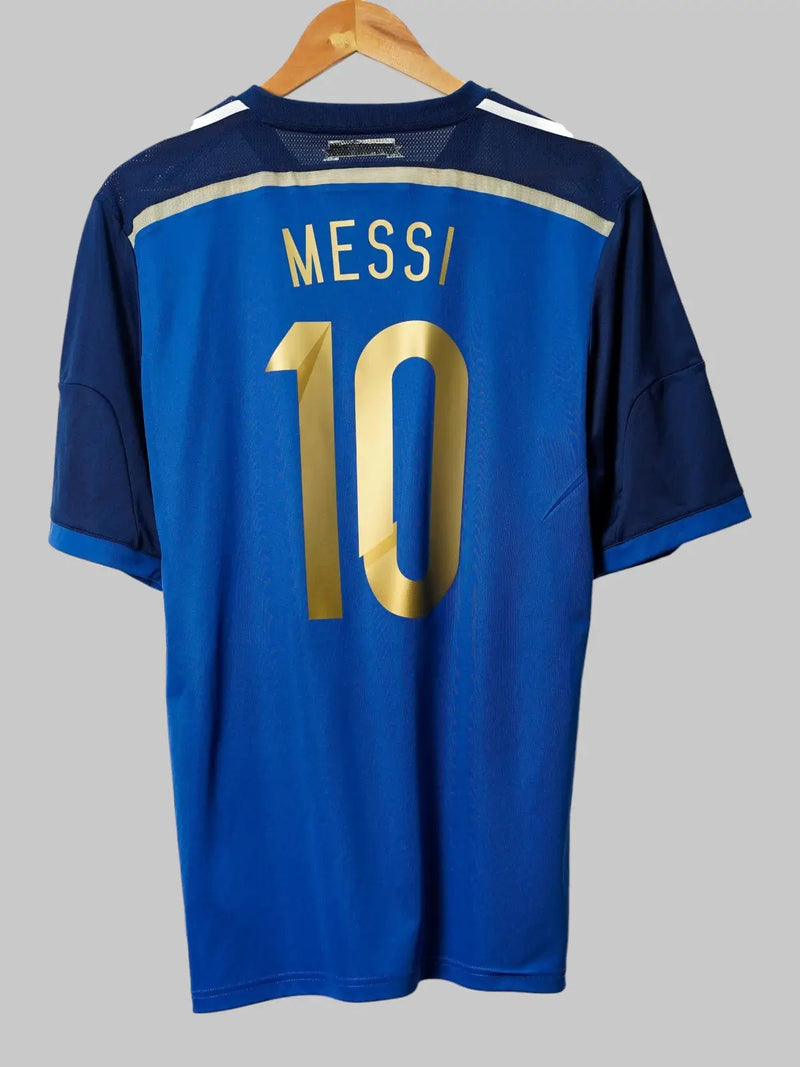 Argentina Away Shirt 2014/15 Messi 10 (L)